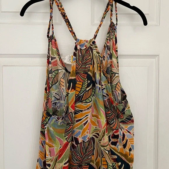 Tropical Print Maxi Dress - Picture 4 of 4